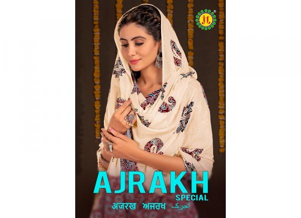Jt Ajrakh Special Vol 1 Heavy Cotton Dress Material Collection
